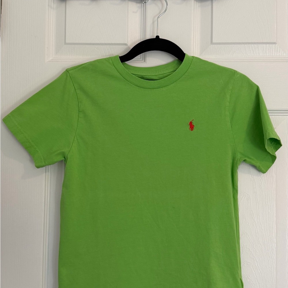Ralph Lauren Bright Green Kids Tee